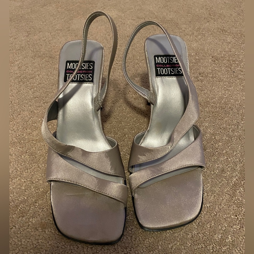 Vintage Silver Heels